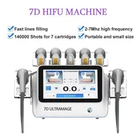 Protable 7D HIFU slimming face lifting SMAS anti-wrinkle ultraform treatment wrinkle Removal Focused Ultrasound face lift skin repaired beauty machine