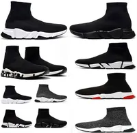 designer sock speed boots runner Knit socks 1.0 runners Paris shoes casual women men sneakers platform Stretch trainers Sneaker boots 35-45