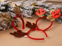 Kersthoofdbanden Fancy Rendier Antlers Haarband Kerstmis Kids Baby Hairhoop Party Decor Hoofdkleding Haaraccessoires Geschenk DHL9818241