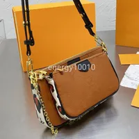Real leather Fashion handbags Shoulder Bags Multi pochette accessoires purses Women Favorite Mini accessories crossbody bag208F