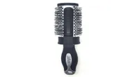 Hair Curling Clamp Comb Aluminum Tube Hair Dryer Blowed Vented Heat Resistance Brush Round Barrel Roll Hairbrush 32mm 13293158933