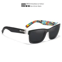 Kdeam Sports Sunglasses cross border square outdoor colorful Sunglasses high definition polarized color changing driver's gla238N