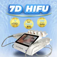 Original 7D HIFU body slimming skin tightening ultrasound therapy tighten double chin obvious jaw line face lifting anti-wrinkle beauty machine