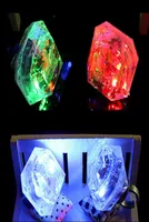 Diamond LED Flashing Finger Rings Children Boys Girls Rave Party Glowing Rings Glow Party Supplies Concert Bar Birthday Toy Gift6049114