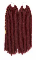12 inch Straight Faux Locs Synthetic Crochet Braiding Hair Extensions High Temperature Fiber Hair Braids Dreadlocks1326392
