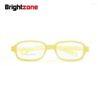 Sunglasses Frames Brightzone Children Optics Glasses Frame Ultra Light Vintage Eyewear Round Retro Spectacles Prescription Brand Clear