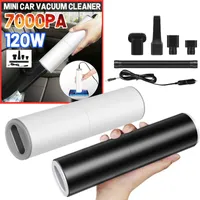 Mini hand vacuum vacuum cleaner 7000PA white and black 120w 4.5m