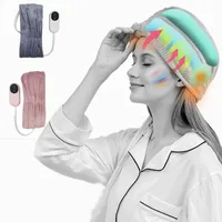 Kopfmassagebaste Elektrischer Luftdruck Kopfmassager Heizungsstirnband Kopftuch Head Airbag Massage G￼rtel Kopfschmerz Kopfschmerz Relief 221203