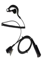 PTT MIC G Shape Earpiece Headset for Sepura STP8000 Walkie Talkie Ham Radio H4R92045386