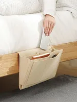 Depolama kutuları yatak asma sepet cep telefonu eser çanta küçük bez duvar rafı