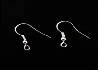Selling 500X Silver Plated Earring Fish Hooks DIY jewelry accessories ear hook earrings Accessorie for Women Earrings6374152