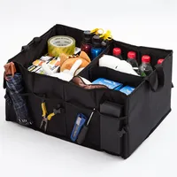 Auto Car Multipurpose Trunk Foldbar Boot Organizer Collapsible Storage Holder Bag Travel Tidy Box232i