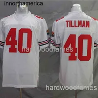 1990 football Jersey Pat Tillman Black White Red Jerseys Men Women Youth XS-6XL