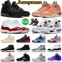 Jumpman Retro 4 11 Męskie buty do koszykówki 4s Red Thunder Black Cat 11s Cool Grey Cherry Concord Hoded 5s We The Best Easter Men Trainers Sports Sneakers