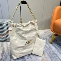 Designer Bag 2023 Handbag CC Metal Chain Pearl Beach bag Clutch Shoulder Crossbody Bag Lady Luxury bags
