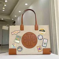 Women Bagss Burchs Handbags Designer badge Torys erie canva plicing leiure hopping one houlder portable tote bag popular in Japan and outh Korea