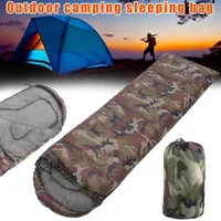 Sacos de dormir Camping ao ar livre camuflagem envelope adulto viagens almoço interrupção lazer
