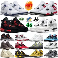chaussure de basket-ball OG Men Basketball Chaussures 4 4s Blanc Oreo UNC 6 6s Cardinal Red 3 3s Bred Playoffs 12 12s 13 13s Hommes Sport Baskets Formateurs Taille 5.5-13