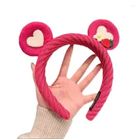 Party Favor YY Wool Hairpin Internet Celebrity Sweet Face Wash Outdoor All-Matching Hair Accessories