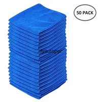 50 PCS Microfiber Car Cleaning Towel Automobile Motorcycle Washing Glass Household Small2283825