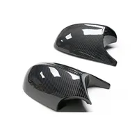 One Pair Rearview Housing Mirror for BMW 3 Series E92 E93 320i 325i Upgrade Carbon Fiber Horn Rear View Mirror Cover