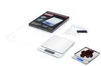 Brand Digital Electronic Scale dice 001G Pocket Weight Jewelry Kitchen Mini Bakery con escalas de pantalla LCD 1 kg 2kg 3kg 01G 500G 7240898