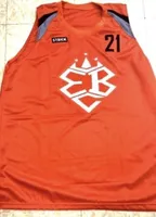 Men's Basketball Jersey All Stitched Orange Size S-XXXL Top Quality Jerseys