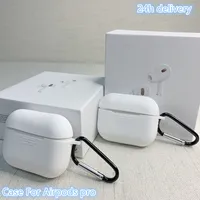 Para auriculares Bluetooth, nuevos Apple AirPods 3 AirPods Pro Air Pod Gen 2 3 4 Silicona Cubierta linda auriculares Wirless ANC GPS Wireless Carging Case