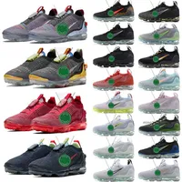 2023 2021 Airs Vapor Knit Running Shoes Maxs 2,0 volts Fly 1.0 Mens Oreo Obsidian Sneakers Safari CNY Red Orbit Women Maxes