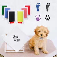 Dog Apparel Disposable Ink Handprint Footprint Pad Pet Print Set Accessories For Small Dogs Supplies