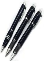 Promotion Black Night M Roller ball Pen Crytal Top Resin Gift Pens writing supplies for student Series Number1762851