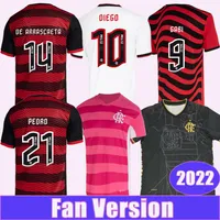22 23 Flamengo Diego Pedro Mens Soccer Jerseys E.Ribeiro de Arrascaeta Home Away 3rd Champion Edition Shirts Football Shirts Courte