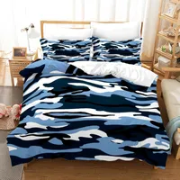 Bedding Sets Camouflage Set Single Twin Full Queen King Size Soldier Manly Bed Aldult Kid Bedroom Duvetcover 3D Print 019