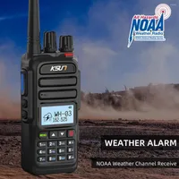 Walkie Talkie Multiband Radio NOAA Air Band Receiver Amateur Communication Portable Ham Radios Wireless Set Device Two-Way