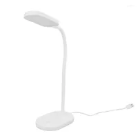 Table Lamps LED Desk Lamp White Light ABS Non Slip 12 Beads 5V 2.8W For Bedroom