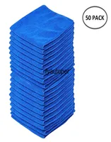 50 PCS Microfiber Car Cleaning Towel Automobile Motorcycle Washing Glass Household Small4722939