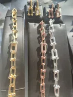 bransoletka łańcuch linków cienki grube w kształcie litery U Projektant Watche kobiety mężczyźni Para projektantka mody zegarków weselna na Święto Dziękczynienia Walentynki