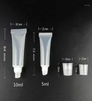 10Pcs 5ml10ml Refillable Empty Cosmetic Tubes Lip Gloss Clear Containers Makeup Tools18856579