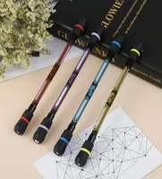 Gel Pens Creative Spinning Pen Flash Rotating Gaming Twirling Student Stationery Toy Release Pressure School Penspinning9432326
