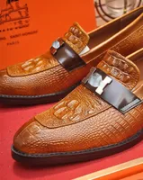 38MODEL Loafers Luxury Fashion Men Shoes Party Designer Business Handmade Genuine Leather Best Man Shoe for Men Original