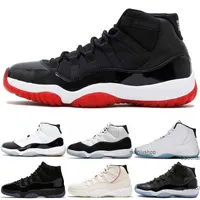 2023 2022 new original 11s basketball shoes men 11 25th Anniversary Gamma Blue Bred High Concord 23 45 Prom Night Platinum Tint space jam gym red