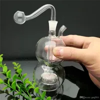 Iça o núcleo de areia mudo narguilice bongs bongs de vidro acessórios de água de vidro fumando