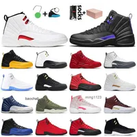 2023 With Box Jumpman 12 12s Twist Dark Concord Basketball Shoes Women Mens Arctic Punch University Gold Reverse Flu Game OVO Taxi Trainers