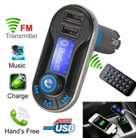 Voiture FM Sender drahtloser Bluetooth -Musikhände rufen drahtlose MP3 -Player -Auto -Kit USB -Ladegerät SD LCD Cy042CN7283140