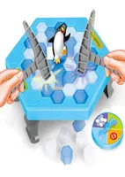 Save Penguin Knock Ice Block Interactive Family Game Penguin Trap Puzzle Table Games Balance I Broken Ice Cubes Puzzle Toys Deskto2918721