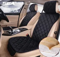 Seametal Car Seat Covers Mat Universal Warm Plush Automobiles Seat Covers Protector Cars 좌석 좌석 쿠션 자동 내부 액세서리 11394548