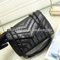 Woman Handbag women bag genuine leather purse evening clutch shouder crossbody messenger chain high quality307g