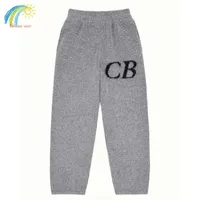 Men&#039;s Pants Winter New Letter Jacquard Cole Buxton Knit Trousers Men Women High Quality Oversize Pants T221205