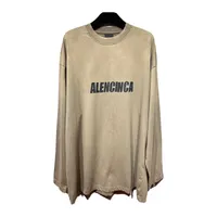 Herren-T-Shirts O-Neck Cardigan Pullover für Männer und Frauen fein gewebt 100% Baumwolle Lose Version Tech Trap Jacke 120 kg 1130