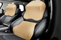 2PCS Auto Car Headrest Neck Pillow Lumbar Back Support Head Restraint Cushion for Driver Memory Foam Car Pillows Driving Spport3882530